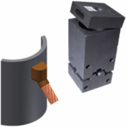 Exothermic Mold #6 for 12 Inch & Larger Pipe with Graphite Material