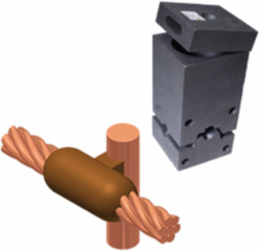 M-1596 Exothermic Mold for 4/0 Stranded Run to 3/4 Inch Ground Rod