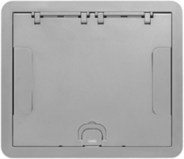 Rectangular Surface Cover Assembly, Aluminum, 6-Gang/10-Gang, Low Profile