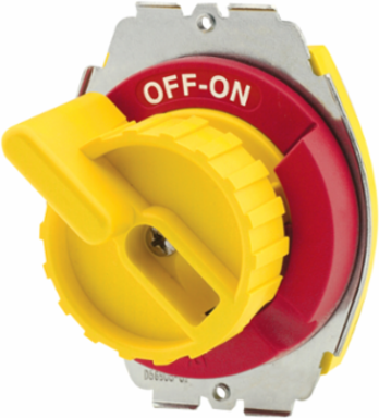 Industrial Grade Rotary Motor Controller Handle Mounting Kit for 30A Disconnects, 3.600 Inch Width