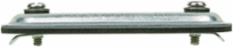 2 Inch Stamped Aluminum Conduit Cover with Gasket, 7x3x1 Inch, Natural Finish
