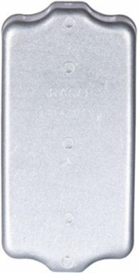 1-Gang Protector Plate, 3/4 Inch Raised, Dimensions 0.938 x 2.134 x 4.228 Inch