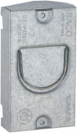 Gangable Cable Protector Plates, 0.938 Inch x 2.14 Inch x 3.7 Inch, Steel