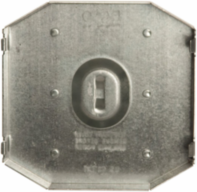 3/4 Inch Raised Cable Protector Plate, Steel, 10.3 cu. in. Capacity