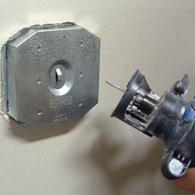 3/4 Inch Raised Cable Protector Plate, Steel, 10.3 cu. in. Capacity