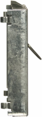 1-Device Cable Protector Plate, 3/4 Inch Raised, Steel Construction, 3.8 Inch Width