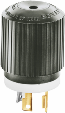 Industrial Male Plug 30A 250V L6-30P 2-Pole 3-Wire Screw Terminal 2.13 Inch