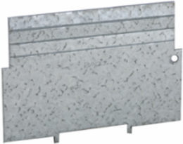 Low Voltage Box Partition 1-1/2 Inch Deep for 4 Inch Square Boxes
