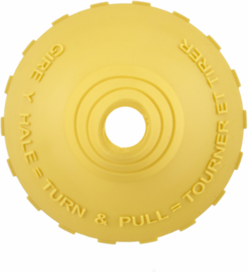 Weatherproof Boot for 20A & 30A Connectors, 2.6 Inch, Yellow, Extra Heavy Duty