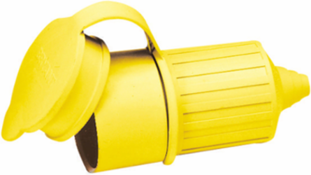 Weatherproof Boot for 20A & 30A Connectors, 2.6 Inch, Yellow, Extra Heavy Duty