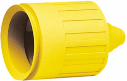 Yellow Short Weatherproofing Boot for 20A and 30A Plugs, 3.700 Inch Width