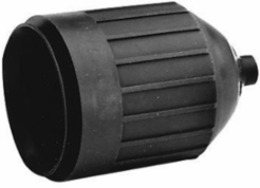 Short Weatherproofing Boot for 20A & 30A Plugs, Black, Standard Sized