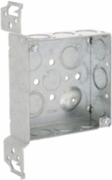 4 Inch Square Welded Box, 1-1/2 Inch Deep, 21.0 cu in Capacity, UL Listed