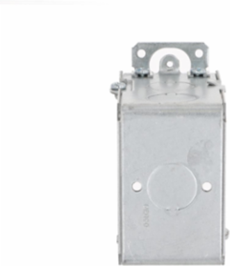 3 Inch x 2 Inch Gangable Switch Box, 3-1/2 Inch Deep, 9 Knockouts, 18 cu.in Capacity
