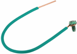 #14 Solid Insulated Copper Wire Pigtail 8 Inch, Width 0.4 Inch, Weight 0.02 lb.