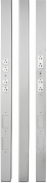 SERVICE POLE 14FT BLANK WHITE