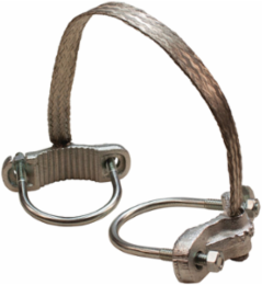 24 Inch Bonding Jumpers for Rigid/IMC/EMT Conduits, Hub Size 3-1/2" - 4"