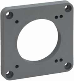 Industrial Grade IEC Pin and Sleeve Adapter, 100A, Gray Cast Aluminum