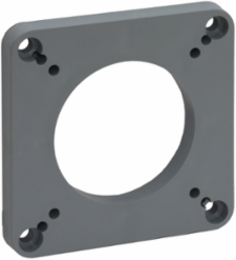 IEC Pin and Sleeve Angle Adapter, Industrial Grade, 20A/30A, Gray Cast Aluminum