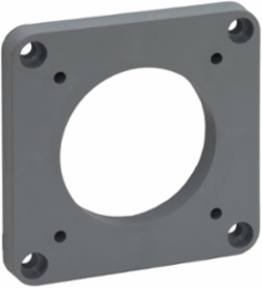 Industrial Grade IEC Pin and Sleeve Angle Adapter for 60A Devices, Gray Cast Aluminum