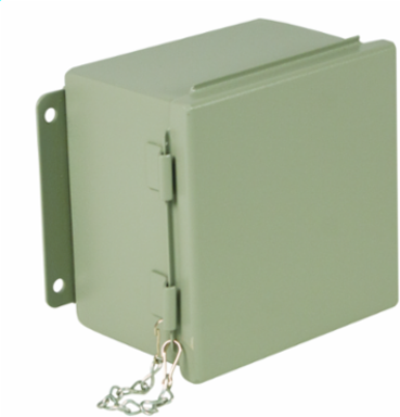 N12 JIC Lift-Off Cover 4X4X3 Carbon Steel - Gray