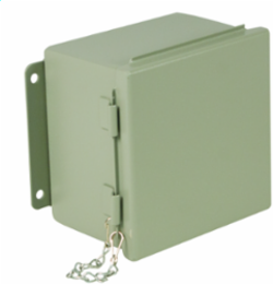 N12 JIC Lift-Off Cover 6X6X4 Carbon Steel - Gray
