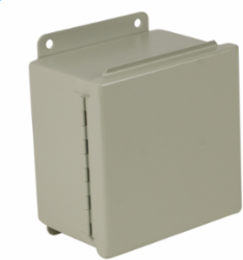 N12 JIC Continuous Hinge 36X24X9 Carbon Steel - Gray
