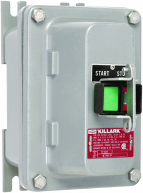 Aluminum Compact Push Button Enclosure with IEC Starter, 15Hp Max, NEMA 4/4X