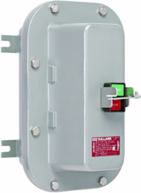 Aluminum 3-Pole NEMA 4X Push Button Enclosure, 10Hp Max, Size 1