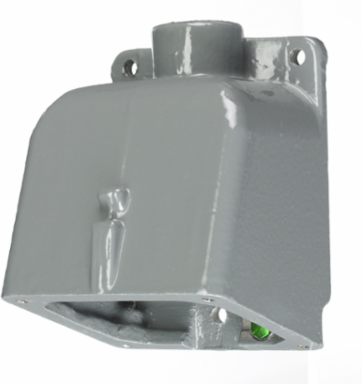 Industrial Grade Angled Back Box for 20A & 30A 3/4 Inch Hub, 4 x 3.75 x 3 Inch