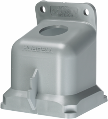 Industrial Grade Back Box for 20A & 30A 3/4 Inch NPT Hub, Gray