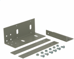 N1 Hanger (Hinged-Cover/Screw-Cover Wireway) 8X8 Carbon Steel - Gray