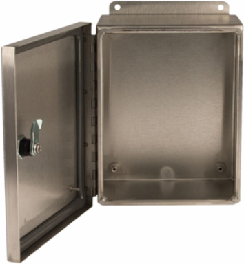 NEMA 4 JIC Continuous Hinge Quarter Turn 12X12X10 304 Stainless Steel