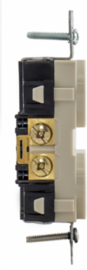 Tamper-Resistant Duplex Receptacle 20A 125V Light Almond