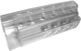 Stud-mount transformer connectors, allows left or right-hand mounting, insulated stud-mount connectors
