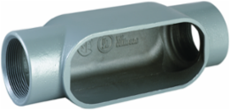 3 Inch C Hub Iron Conduit Body, Powder Epoxy Paint, Suitable for Wet Locations