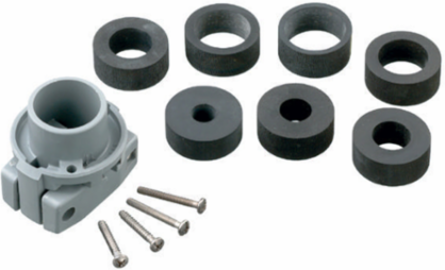 Industrial Grade Cord Clamp Assembly for 30A 3 & 4 Wire, 5.200 Inch Width