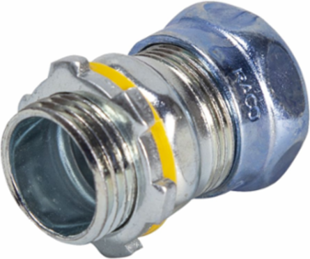 3/4 in. EMT Raintight Compression Connector, Uninsulated