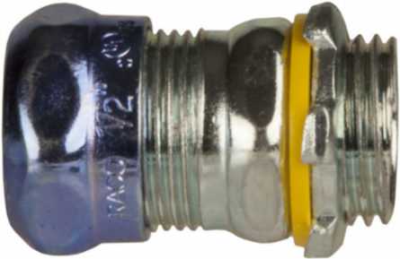 1 in. EMT Raintight Compression Connector, Uninsulated