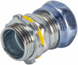 1-1/4 in. EMT Raintight Compression Connector, Uninsulated