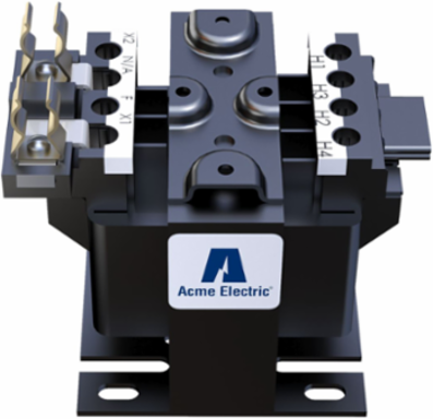 Industrial Control Transformer 208/500V Primary, 85/100/110V Secondary, 9 Inch x 9 Inch x 8 Inch