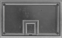 Rectangular Surface Cover Assembly, 14 Inch x 12.5 Inch Aluminum Edging