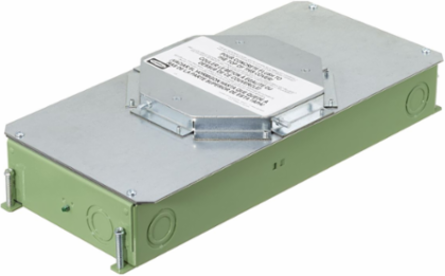 Concrete Floor Box, 2-Gang, 16.27 Inch x 7.32 Inch x 3.25 Inch, Corrosion Resistant