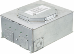 Recessed 4/5-Gang Floor Box, 14.14 Inch x 11.09 Inch x 6.31 Inch Depth