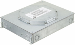 Recessed 4-Gang Floor Box, 14.57 Inch x 11.20 Inch x 3.25 Inch