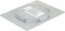 Replacement Adapter for 4-Gang E-Series Box, 12.93 x 11.00 x 0.72 Inch, Galvanized Steel