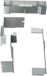 SystemOne Recessed 6-Gang Floor Box Kit, 9.200 Inch Width, Pre Galvanized Steel