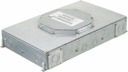 6-Gang Recessed Floorbox, 19.68 Inch x 11.54 Inch x 3.75 Inch Depth