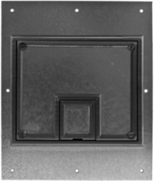 Rectangular Surface Cover Assembly 10.5 Inch x 12.5 Inch Black Beveled Edging