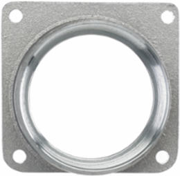 2" Threaded Hub Accessory, Cast Zinc Alloy, 2.88" x 2.78" x 1.1"